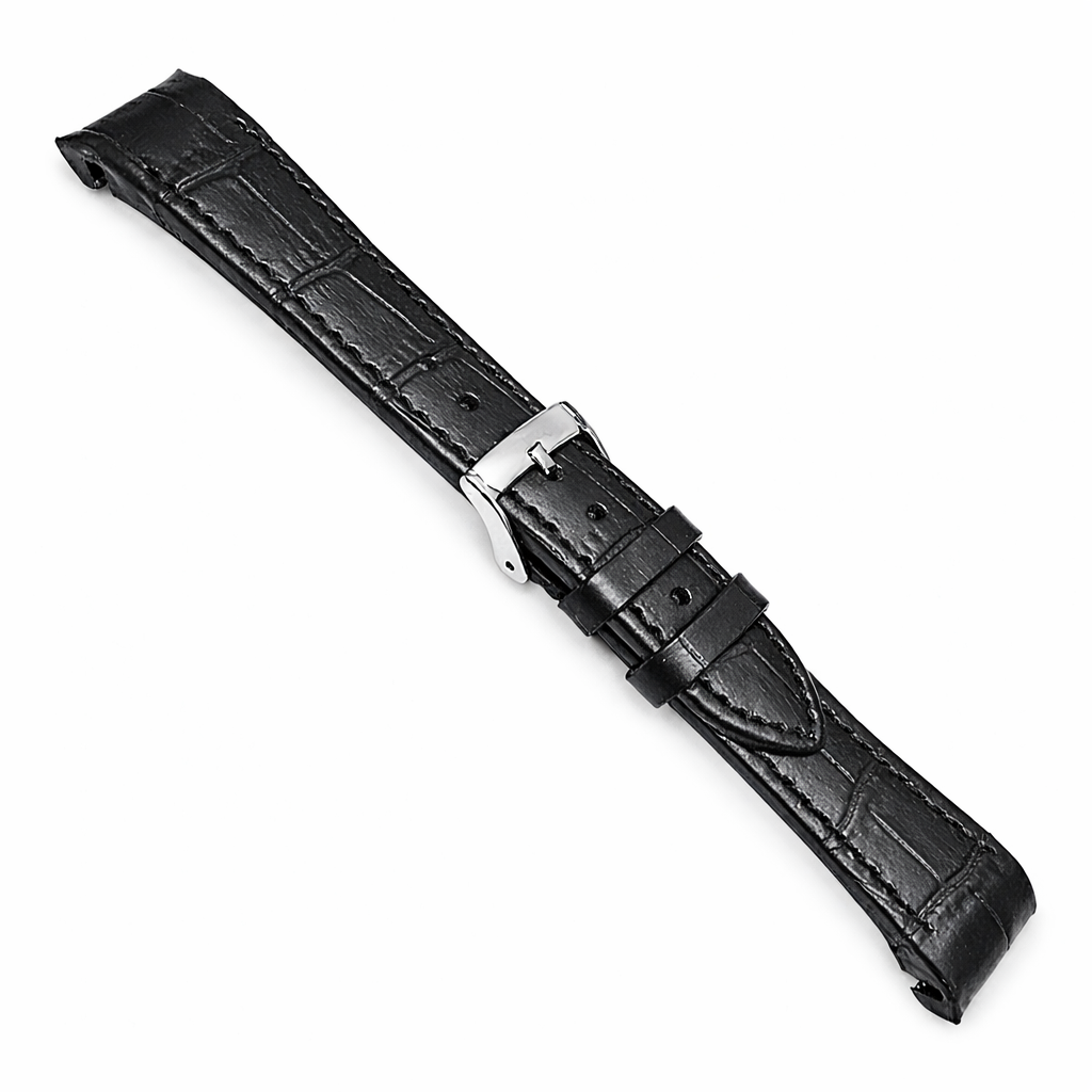 Matte Italian Leather Watch Strap for Rolex - GMT & Oyster - Curved - Universal
