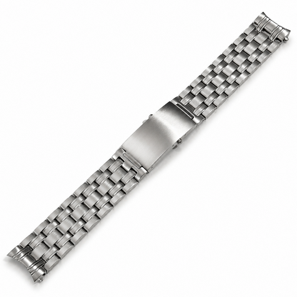 9-Link Steel Watch Bracelet 20mm Compatible with Omega Seamaster Professional 300M 41mm (1993–2018) - Premium