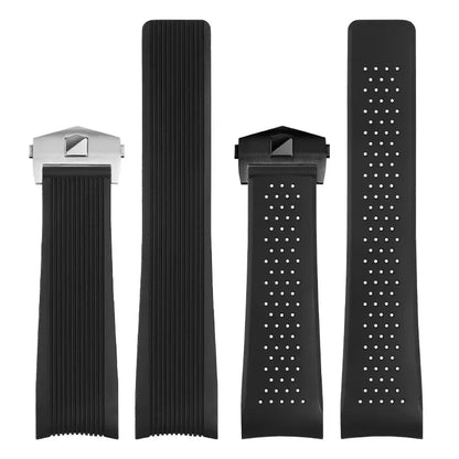 Bracelet de montre caoutchouc pour TAG Heuer Grand Carrera et autres