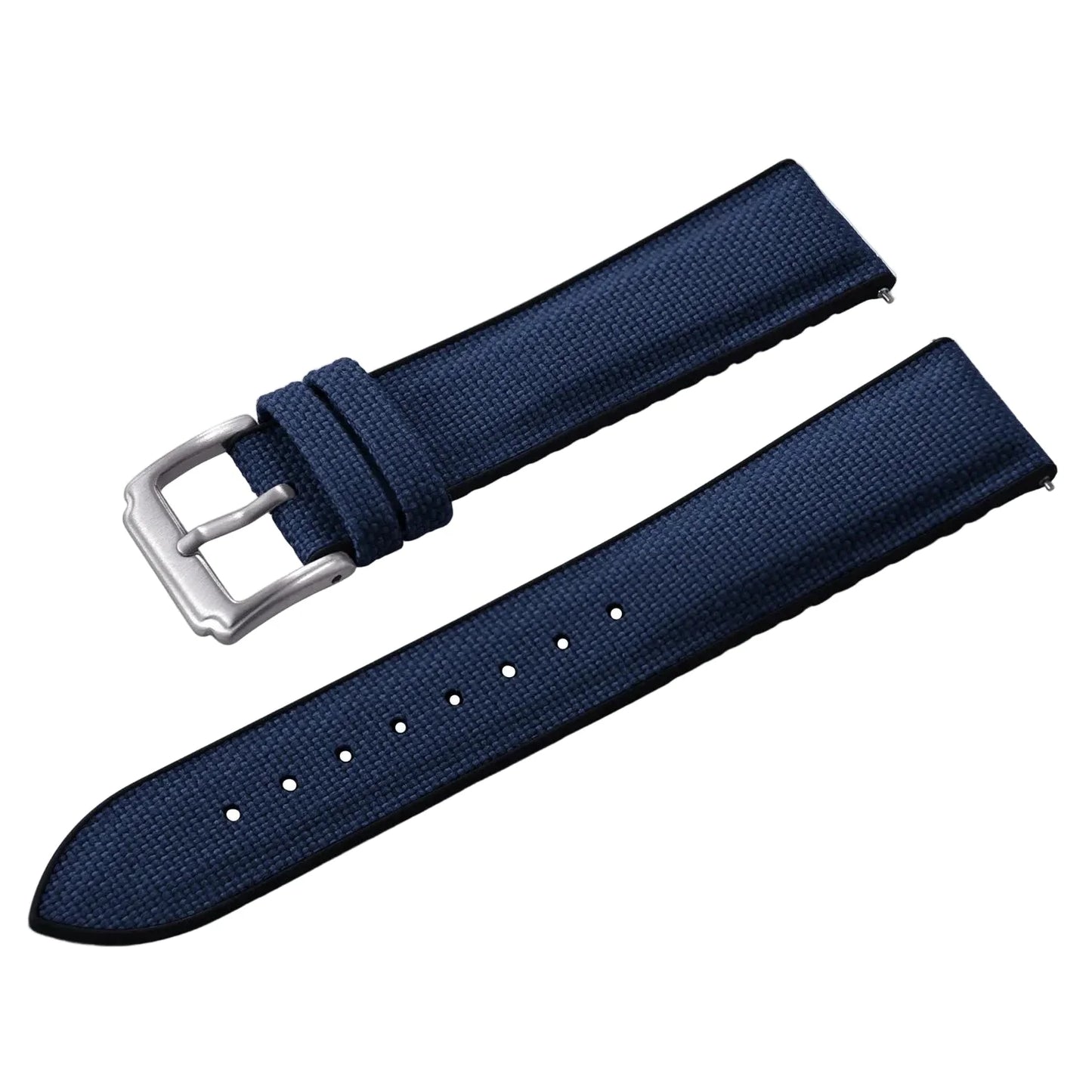 Cinturino per orologio ibrido in tessuto performante/silicone - Rapido - Universale