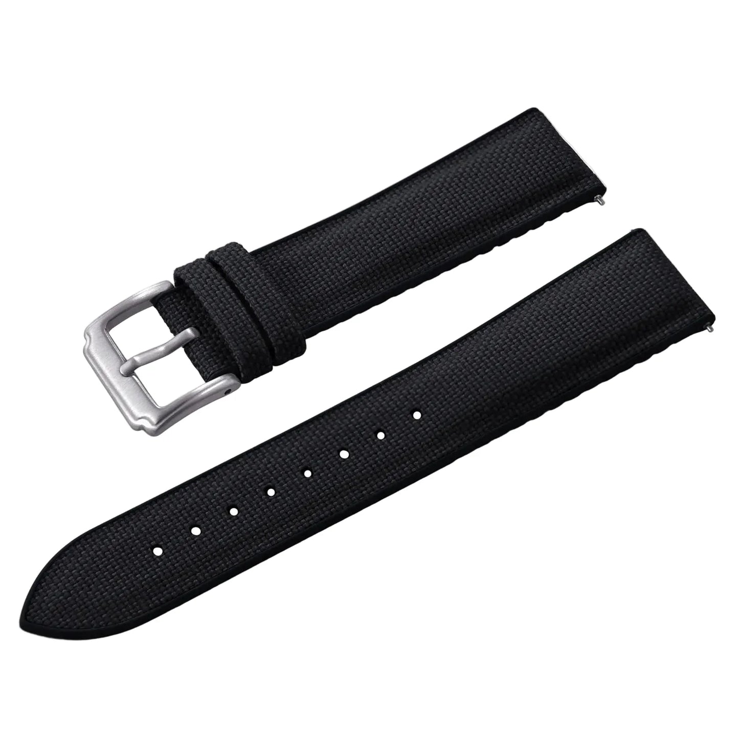 Cinturino per orologio ibrido in tessuto performante/silicone - Rapido - Universale