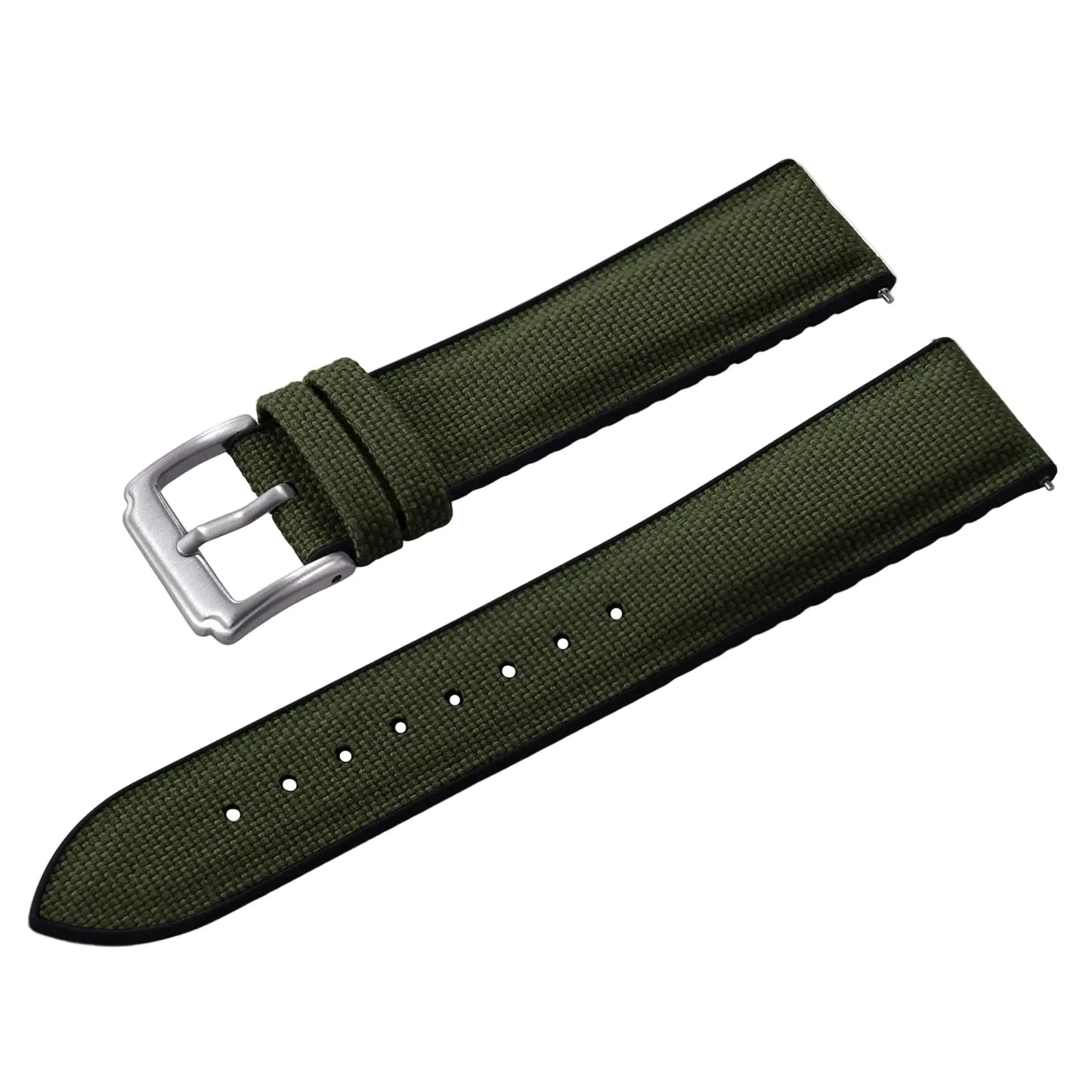 Cinturino per orologio ibrido in tessuto performante/silicone - Rapido - Universale