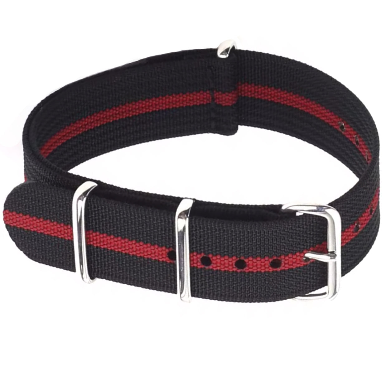 Masar Bracelet de Montre Nylon Nato Compatible Seiko SMGG19 - 20mm