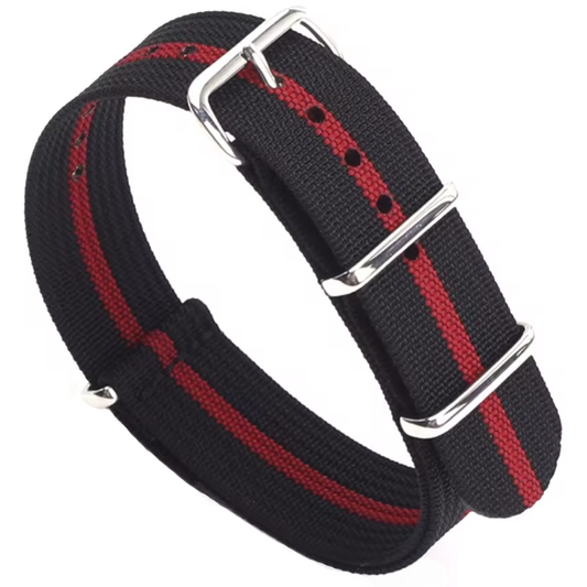 Cinturino per orologio in nylon Nato compatibile con Seiko SMGG19 - 20 mm