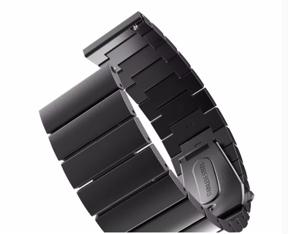 Bracelet de montre acier Universel pour Seiko, Galaxy Watch 3, Gear S3 - Boucle Déployante