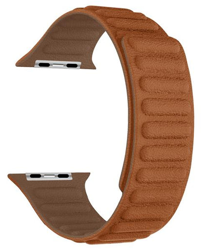 Microfiber Leather Bracelet – Compatible with Apple Watch - Magnetic Buckle