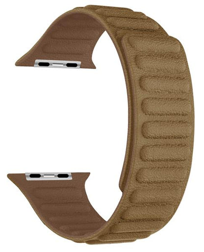 Microfiber Leather Bracelet – Compatible with Apple Watch - Magnetic Buckle