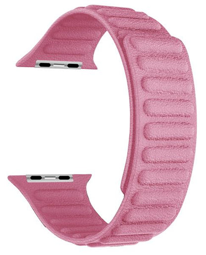 Microfiber Leather Bracelet – Compatible with Apple Watch - Magnetic Buckle