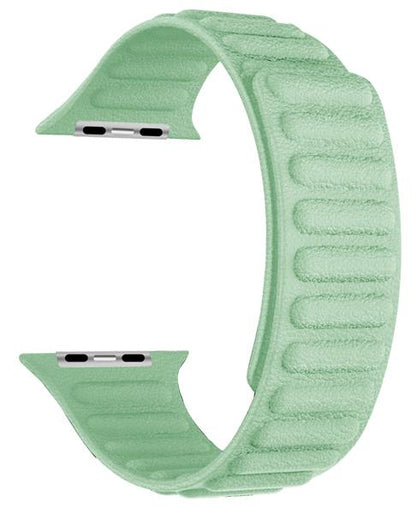 Microfiber Leather Bracelet – Compatible with Apple Watch - Magnetic Buckle