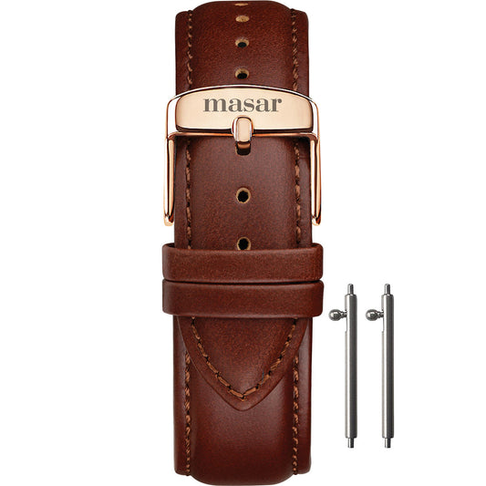 Cinturino per orologio in pelle da 20 mm