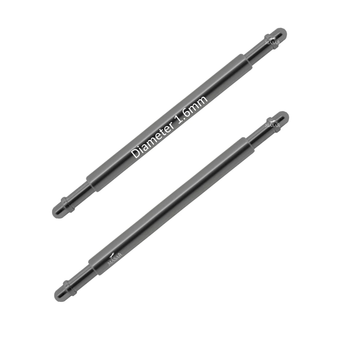 Masar Spring Bars - Seiko 5 Sports Caliber 7S36 Watch Strap - 2 Pcs