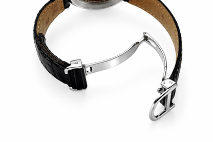 Masar Boucle Déployante Compatible avec Cartier - Fermoir Or - Bracelet sans Ardillon
