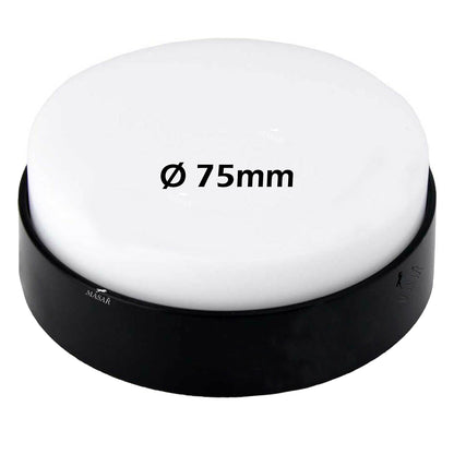 Almohadilla de inserción para caja de reloj de 75 mm - Herramienta de relojero - Gel de silicona blanco - Protección contra rayones
