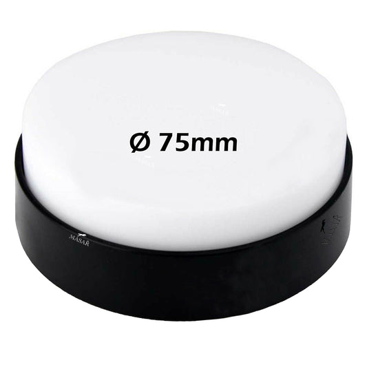 Almohadilla de inserción para caja de reloj de 75 mm - Herramienta de relojero - Gel de silicona blanco - Protección contra rayones