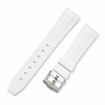 21mm FKM Rubber Strap compatible with Rolex Submariner 41mm - Premium