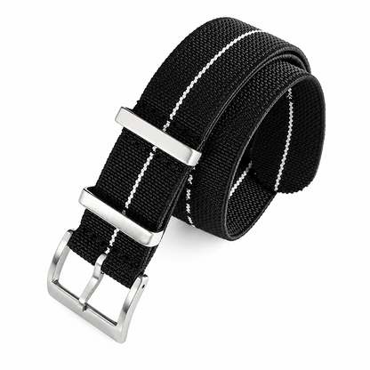 Masar Bracelet NATO Parachute en Nylon Élastique - 28cm - Ultra Premium