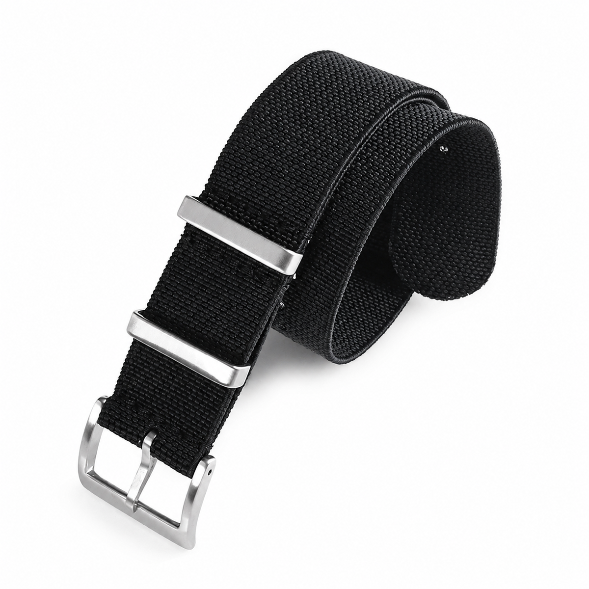 Masar Bracelet NATO Parachute en Nylon Élastique - 28cm - Ultra Premium