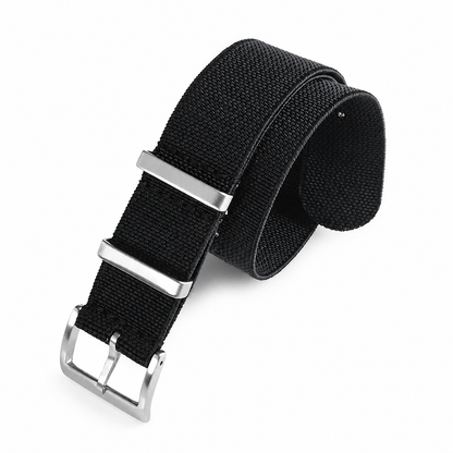 Masar Bracelet NATO Parachute en Nylon Élastique - 28cm - Ultra Premium