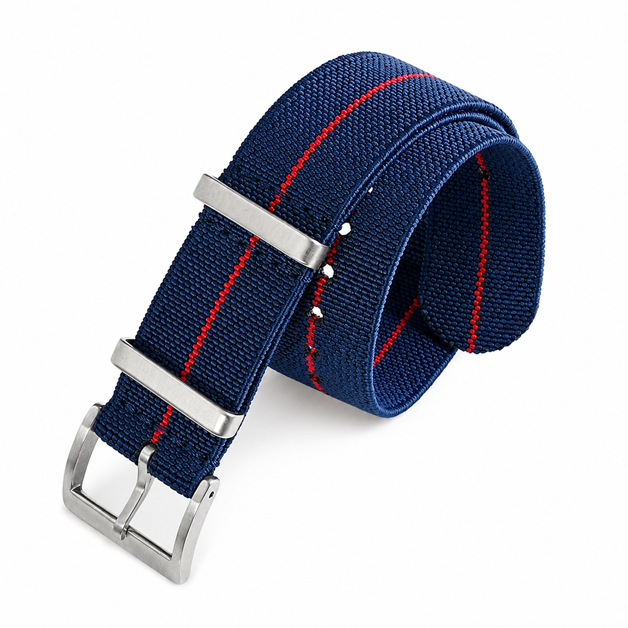 Masar Bracelet NATO Parachute en Nylon Élastique - 28cm - Ultra Premium