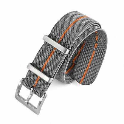 Masar Bracelet NATO Parachute en Nylon Élastique - 28cm - Ultra Premium