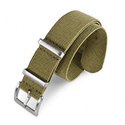 Masar Bracelet NATO Parachute en Nylon Élastique - 28cm - Ultra Premium