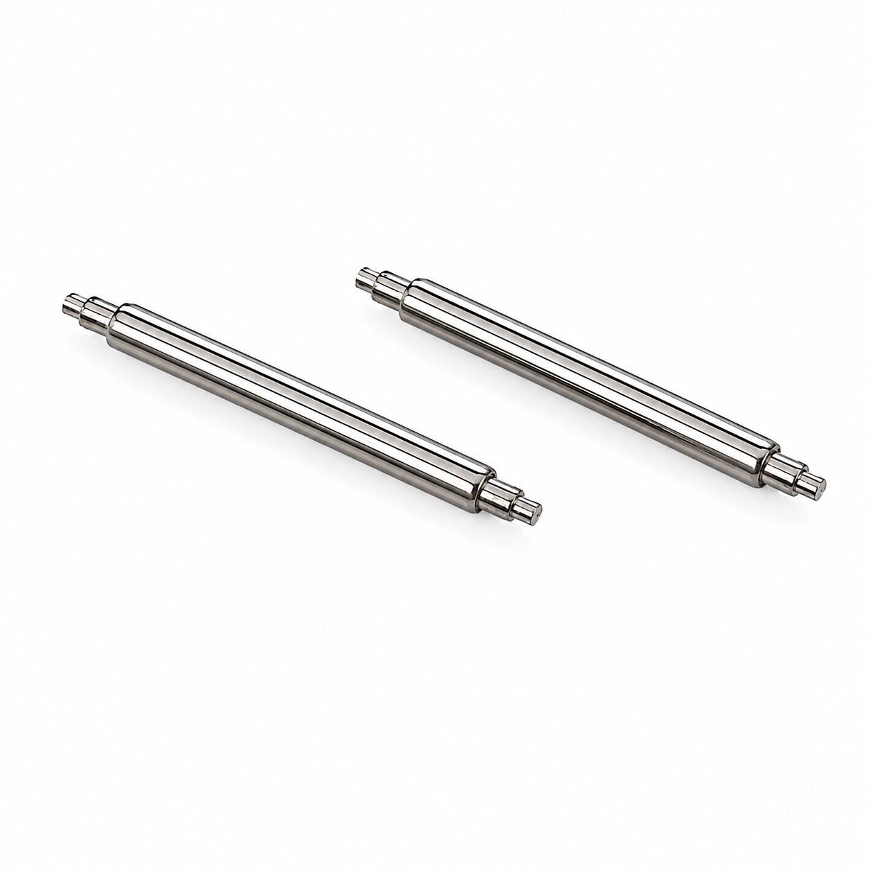 Replacement 2.5 mm spring bars for Garmin watch straps, made from 316L stainless steel for secure strap attachment