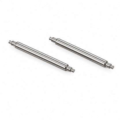 Replacement 2.5 mm spring bars for Garmin watch straps, made from 316L stainless steel for secure strap attachment