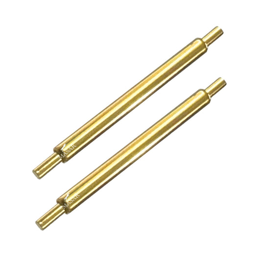 20mm Ø 2,0mm Gold Barre à ressort Bracelet Band Compatible Panerai Inox 316L 2 Pcs