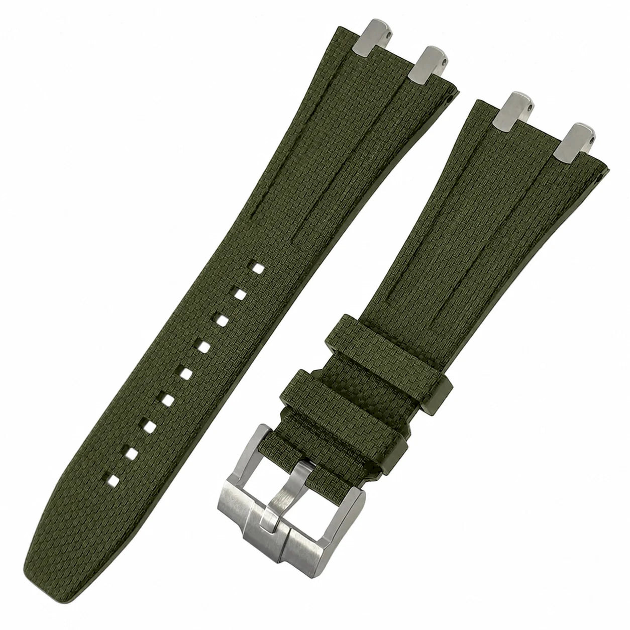FKM Rubber Strap compatible with Swatch Royal Pop x AP - Premium - (For adapter case)