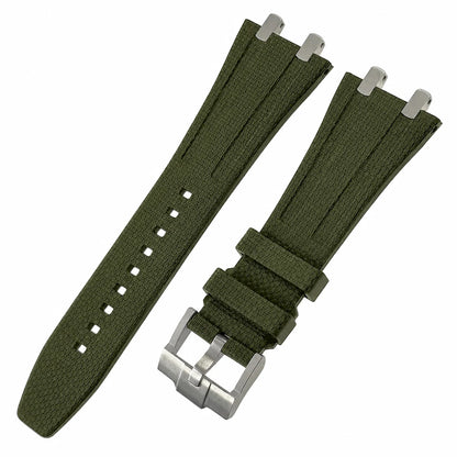 FKM Rubber Strap compatible with Swatch Royal Pop x AP - Premium - (For adapter case)