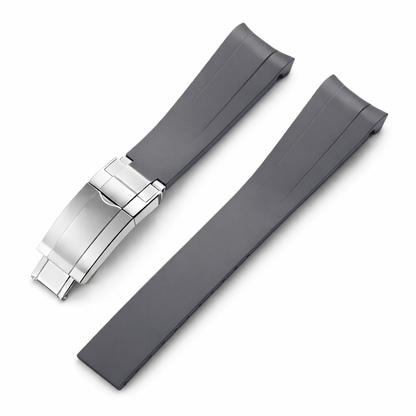 Masar Premium Cinturino FKM in Caucciù per Tudor Black Bay 58 (39mm) - Curvo - BB58 & GMT