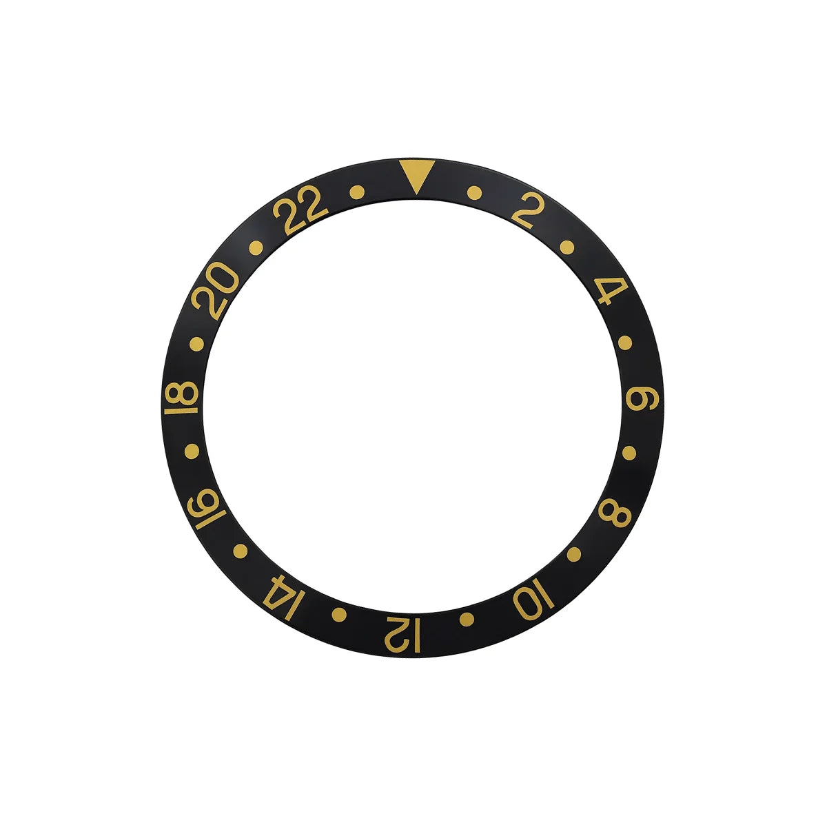 Insert de lunette pour montre - Pour Rolex / Tudor - Ø 37,7mm x Ø30,6mm