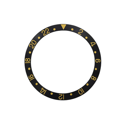 Insert de lunette pour montre - Pour Rolex / Tudor - Ø 37,7mm x Ø30,6mm