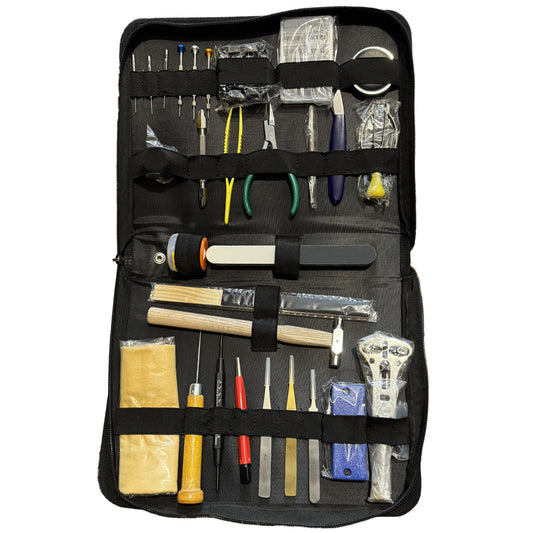 Kit Outils 29 Pcs - pour horloger, Montres - Réparations - Restauration