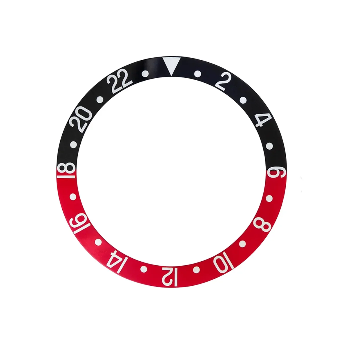 Insert de lunette pour montre - Pour Rolex / Tudor - Ø 37,7mm x Ø30,6mm