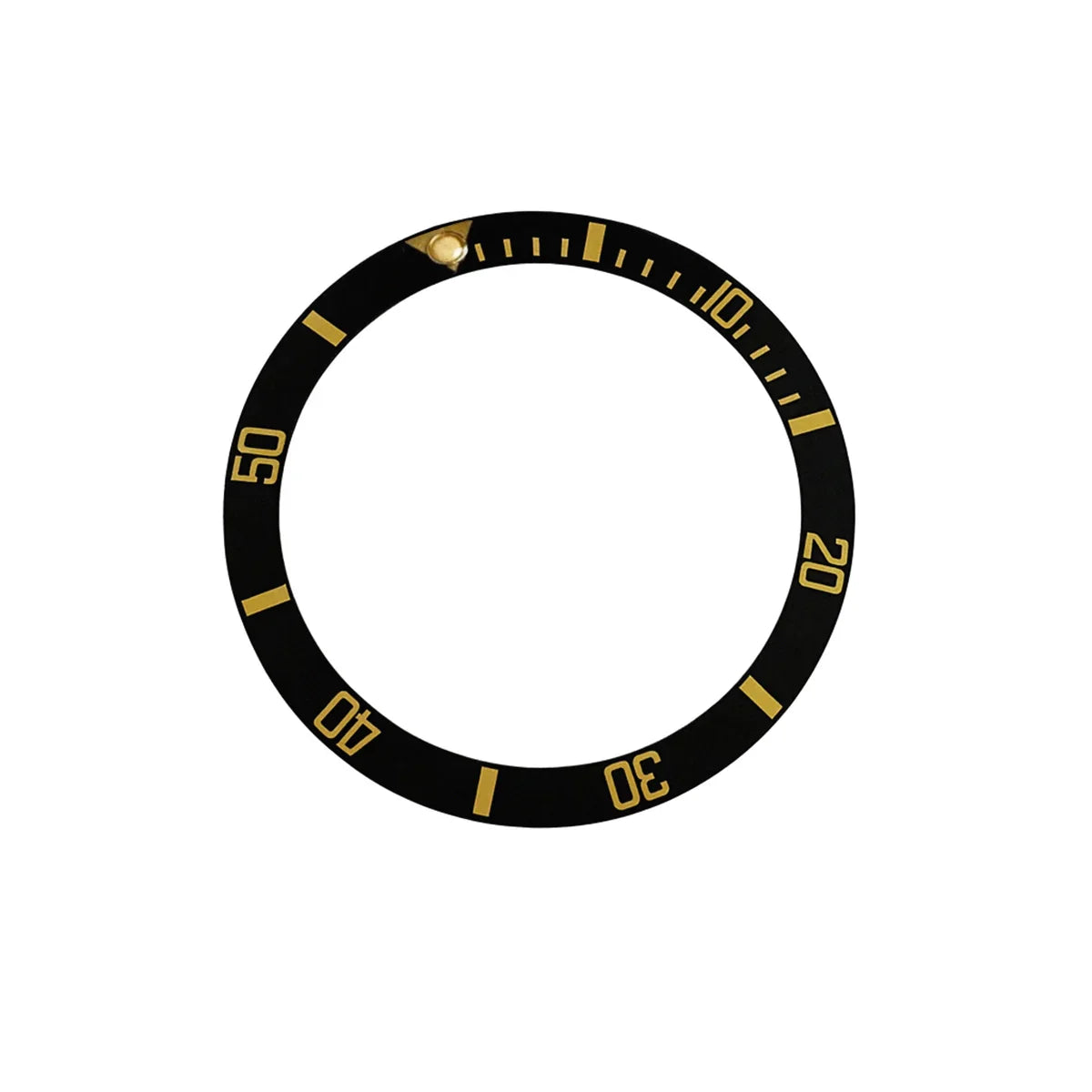 Insert de lunette pour montre - Pour Rolex / Tudor - Ø 37,7mm x Ø30,6mm
