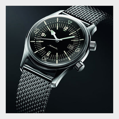 Cinturino per orologio da uomo in maglia milanese - Argento - Maglia BiG Ø 1 mm - Universale