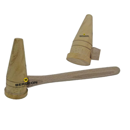 Mazze in legno Masar per fabbri - Faggio e acero | Antigraffio e leggere - 1 pz