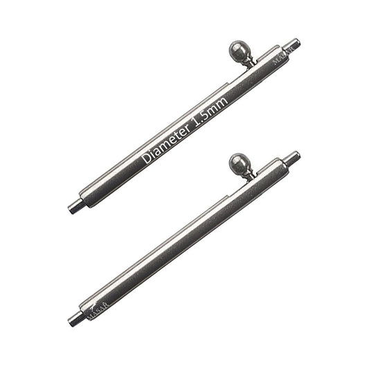 Masar Barrette Ergot pour Bracelet de Montre – Libération Rapide à Levier - Lot de 2