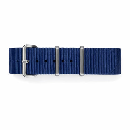 Masar Bracelet Montre Nato Nylon Bleu Marine - Premium