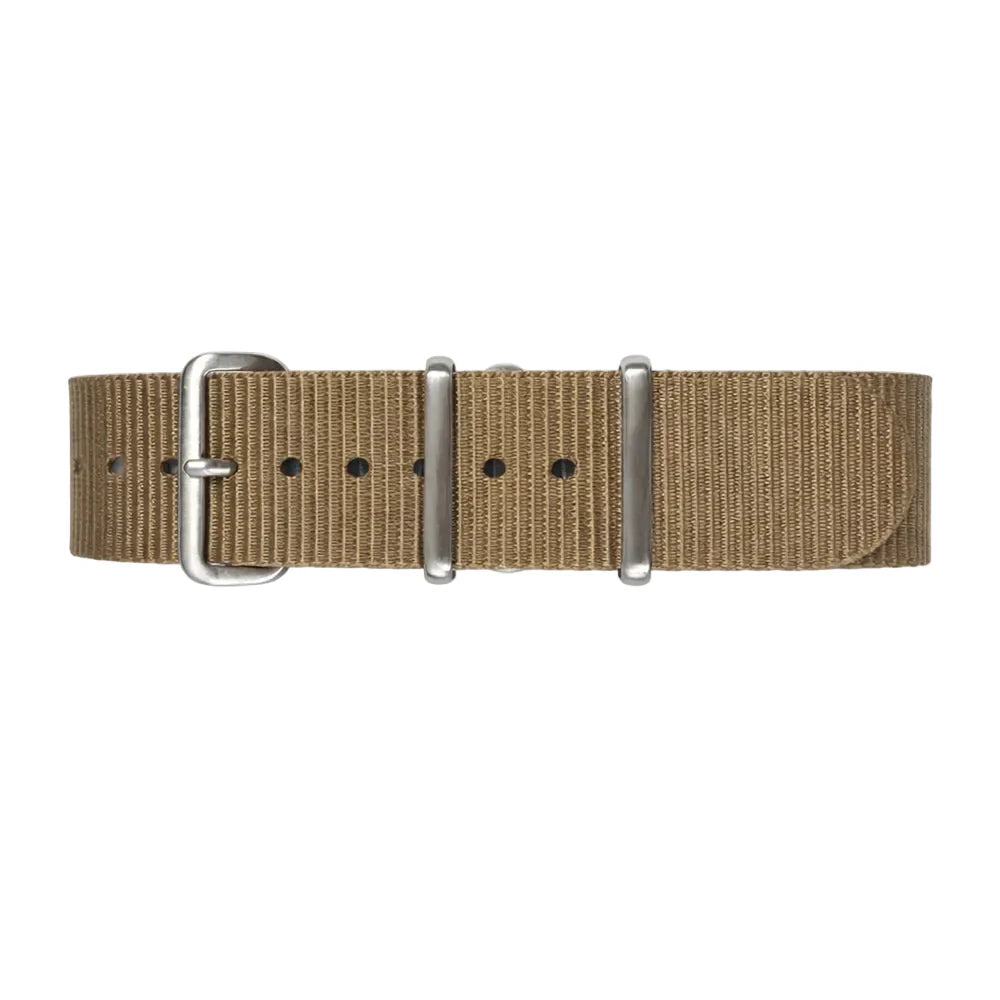Masar Bracelet Montre Nato Nylon Khaki - Premium
