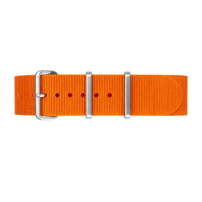 Masar Bracelet Montre NATO Nylon Orange 1,25mm - Premium