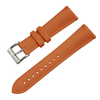 FKM Rubber Watch Strap - Sailcloth Texture - Quick Release - Pin Buckle - Universal