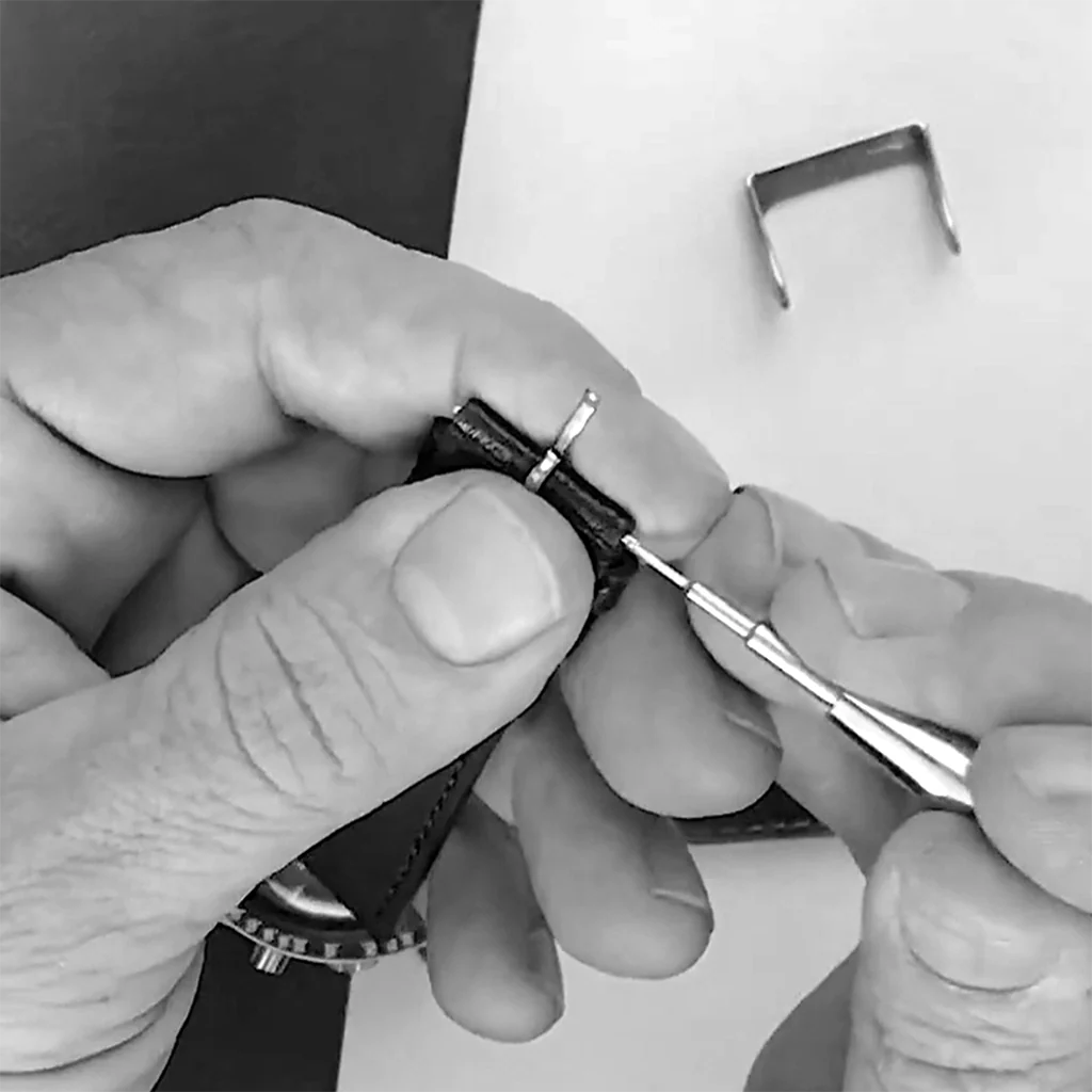 Masar Attrezzo per Barrette a molla, Bracciale orologio - Reversibile - Alluminio