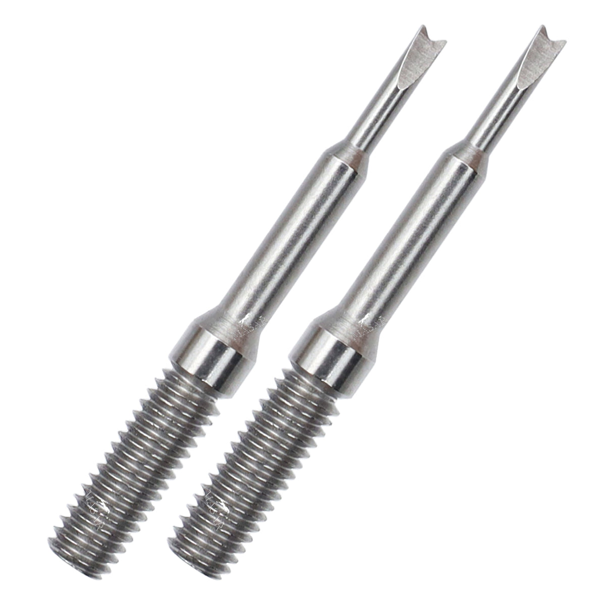 Masar Outil XT Premium L Barrettes à Ressort, Bracelet de Montre - Fourches / Pointes, Larges - Inox 420F