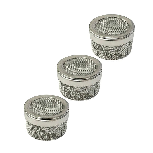 Accessoire Nettoyeur Ultrasons - 3 Mini Paniers de Nettoyage Inox - Ø 18x12,5 mm