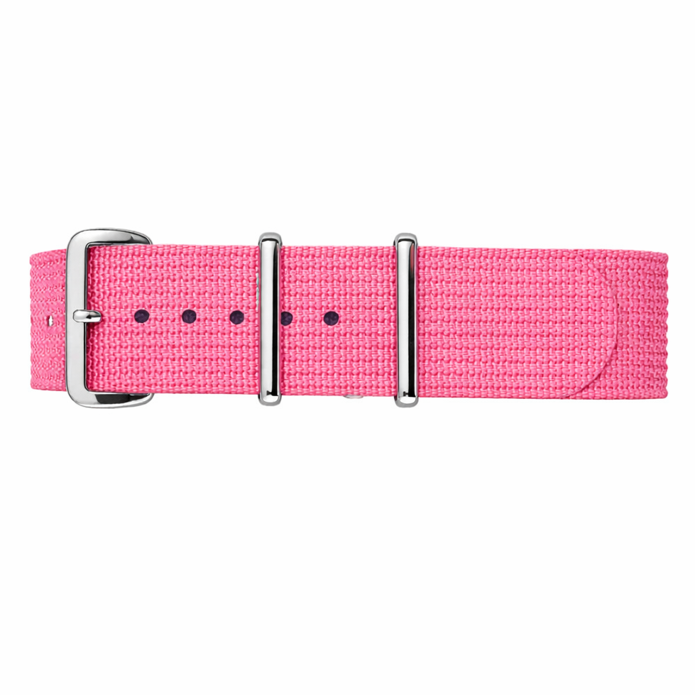Nato Rose - Nylon Fabric Watch Strap
