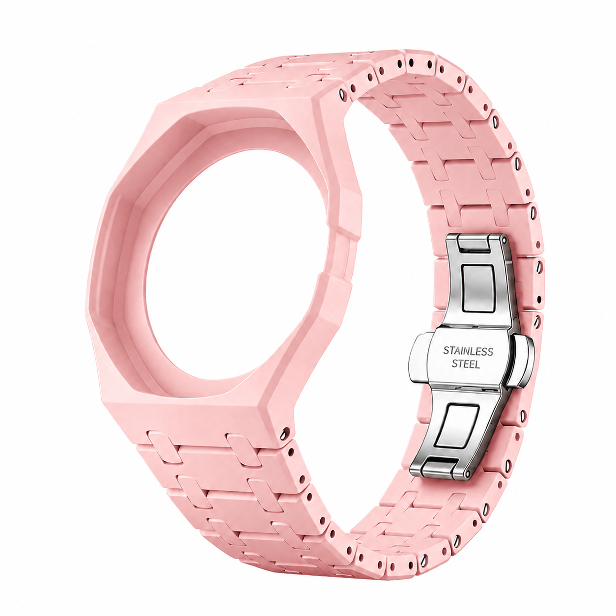 Link Bracelet compatible with Swatch Royal Pop x AP - Hunter-case → crown at 3 o'clock - Resin