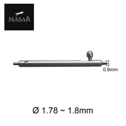 Bomba de reloj de 21 mm con palanca de liberación rápida de acero inoxidable, 4 unidades