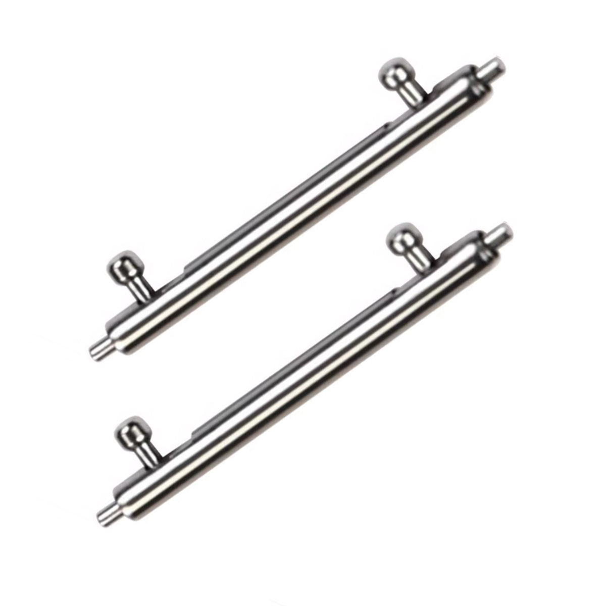 Double Lever Quick Release Spring Bars 18mm 20mm 22mm – XSA Ø1.78mm – Stainless Steel – 0.8mm Tips – Set of 2